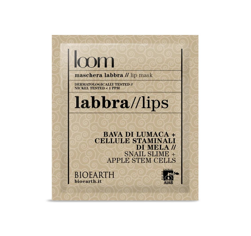 Bioearth Loom Maschera Labbra Bava Di Lumaca 3ml