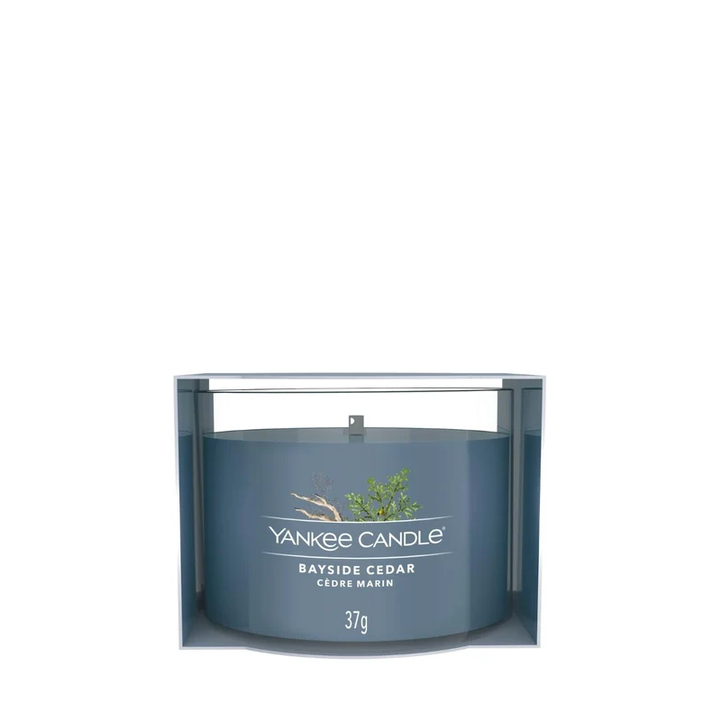 Filled Votive - Bayside Cedar