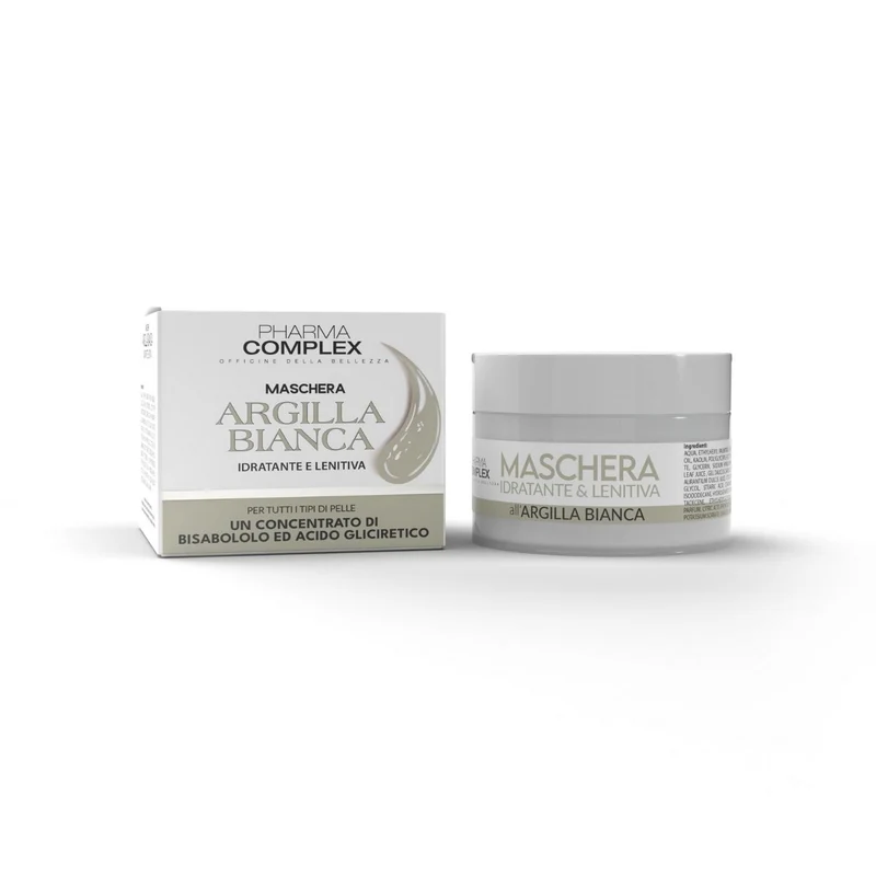 Maschera Argilla Bianca