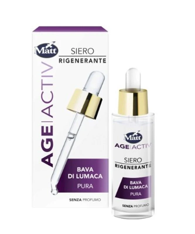 Matt Age Activ Siero Viso Bava di Lumaca Rigenerante 30ml