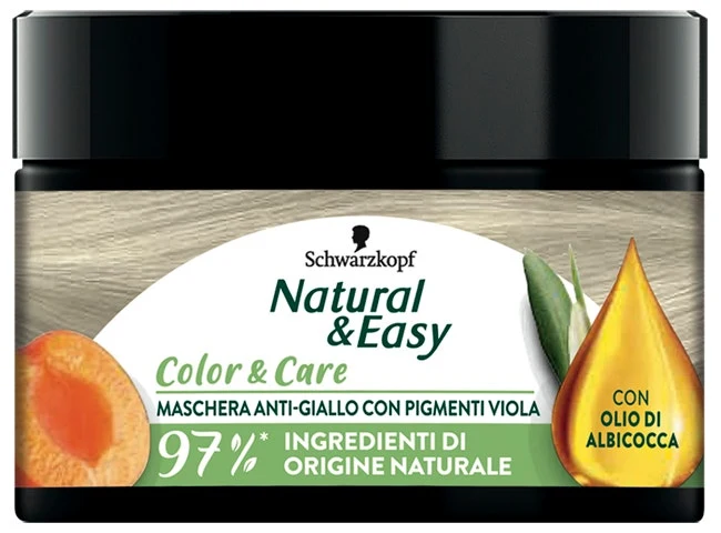 Schwarzkopf Natural & Easy Maschera Anti-Giallo 150ml