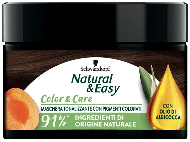 Schwarzkopf Natural & Easy Maschera Tonalizzante Castano Scuro 150ml