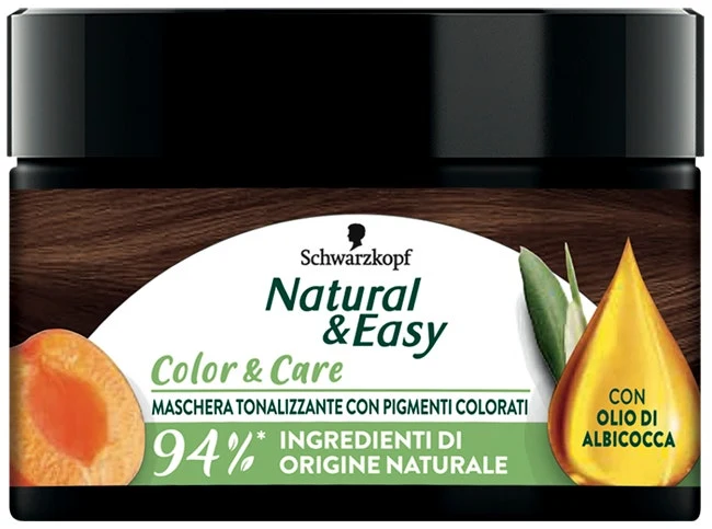 Schwarzkopf Natural & Easy Maschera Tonalizzante Castano Dorato 150ml
