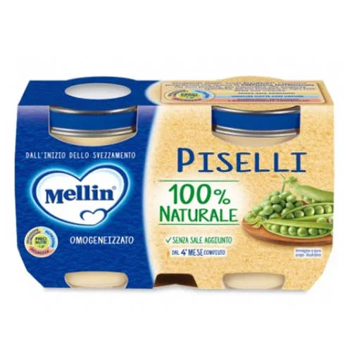 OMOGENEIZZATO PISELLI 2 X 125 G