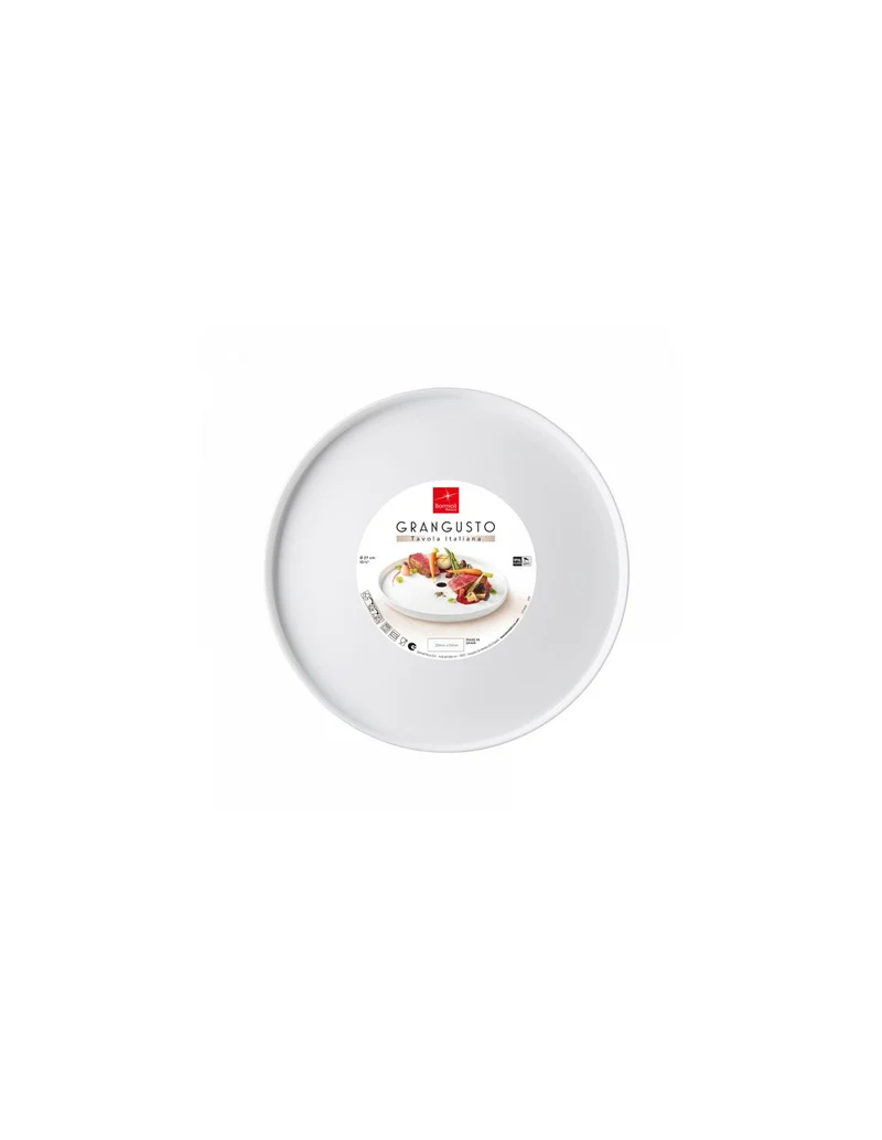 Bormioli Rocco - Grangusto Piatto 27cm Alta Cucina - Ø270mm, h18mm