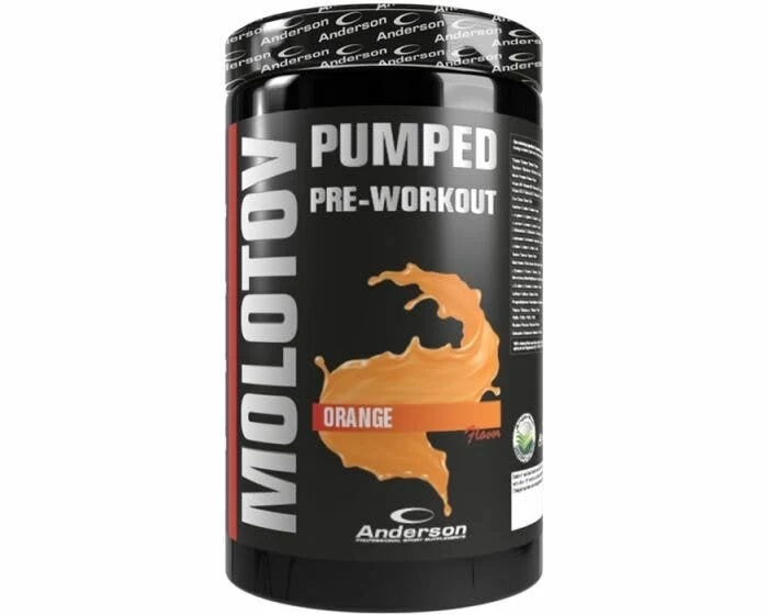 Anderson Molotov Pumped Pre Workout Gusto Arancia 600g