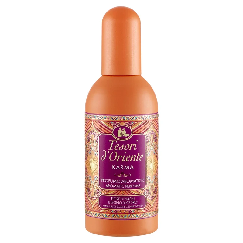 Tesori d'Oriente Karma Profumo Aromatico Fiore di Nashi e Legno di Cedro 100 ml