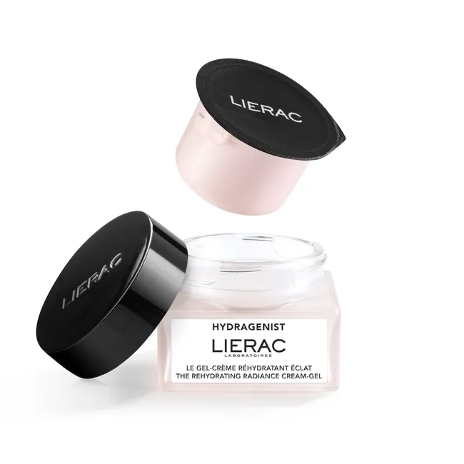 Lierac Hydragenist Gel Crema Reidratante Illuminante Ricarica 50ml
