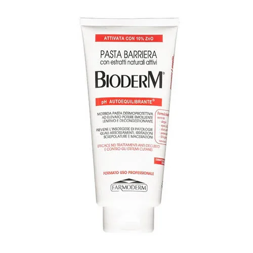 BIODERM PASTA BARRIERA TRASPIRANTE PH AUTOEQUILIBRANTE CON 10% ZINCO 300 ML