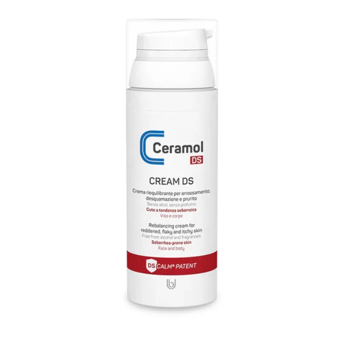 Ceramol Cream Ds Riequilibrante Per Arrossamenti, Desquamazioni e Prurito 50ml
