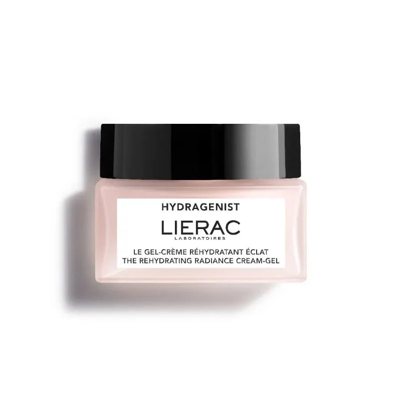 Lierac Hydragenist Gel-Crema Viso Reidratante Illuminante Per Pelle Normale E Mista 50ml