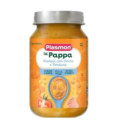 PLASMON LA PAPPA PASTINA CON TONNO E VERDURE 200 G