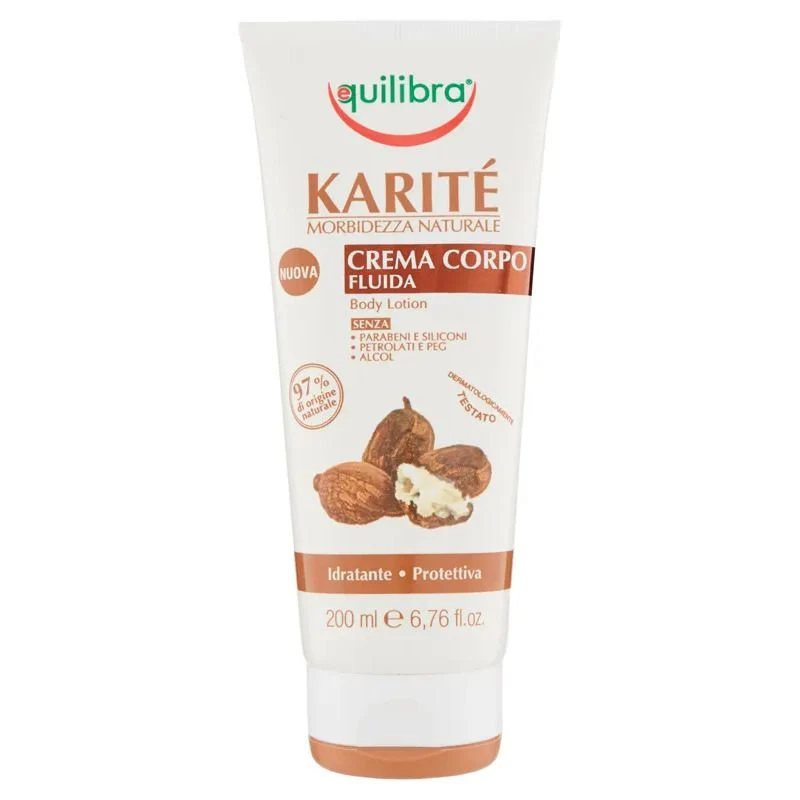 Equilibra Karité crema fluida corpo 200ml