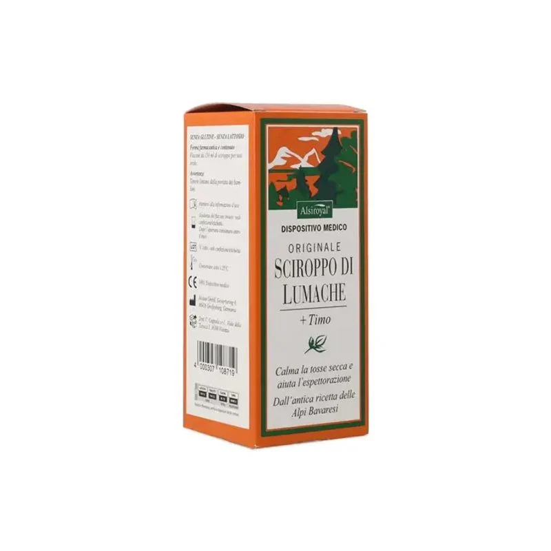 Alistan Sciroppo Lumache Originale 150ml - Integratore Naturale