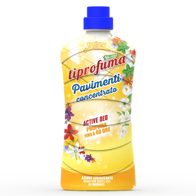 Tiprofuma Pavimenti Concentrato Euphoryl Giallo Luminoso 1L