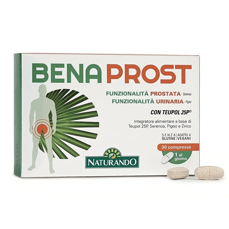 Benaprost per la funzionalità urinaria e della prostata 30 compresse