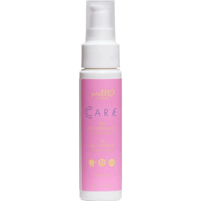 Purobio Linea Carae Olio Gel Detergente Viso 50ml