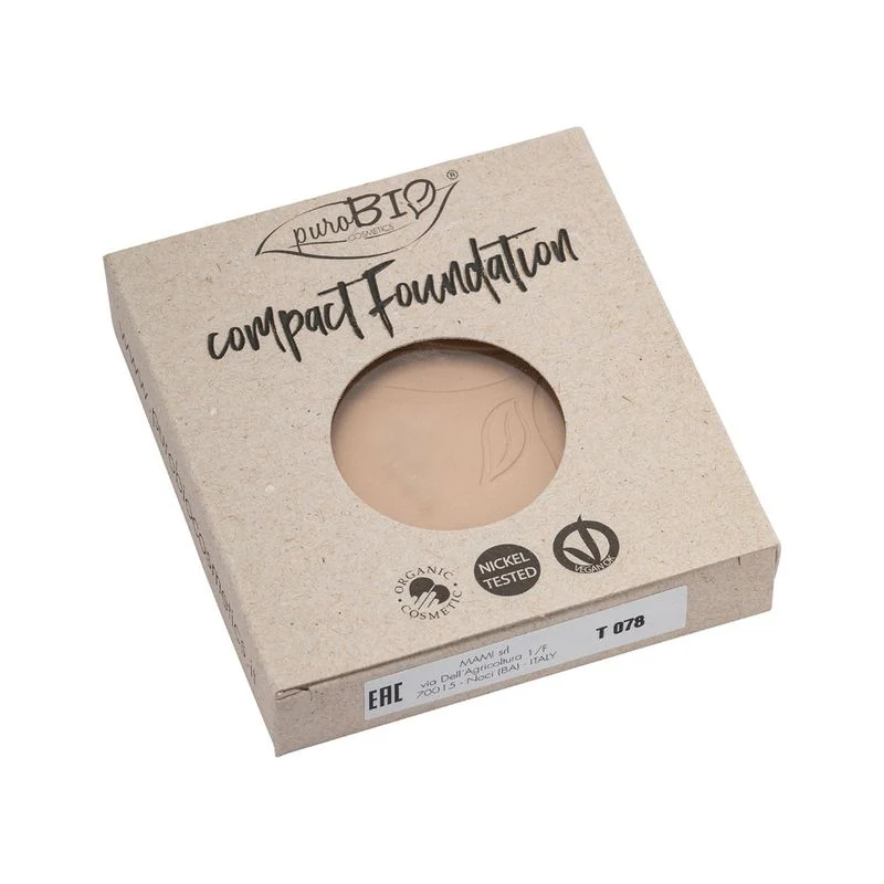 PuroBio Compact Foundation Fondotinta Compatto Refill n.1