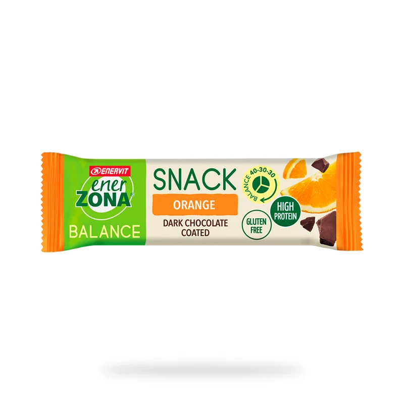 Enerzona Barretta Snack Arancia, Barretta Proteica Da 33g