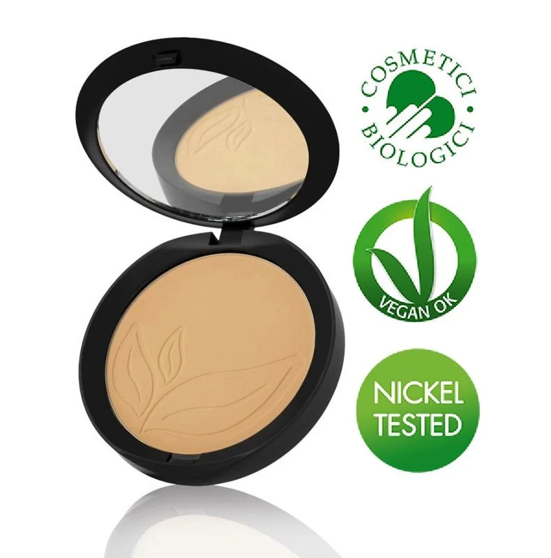 PuroBio Cosmetics Cipria Indissoluble Compact Powder 04 sottotono caldo