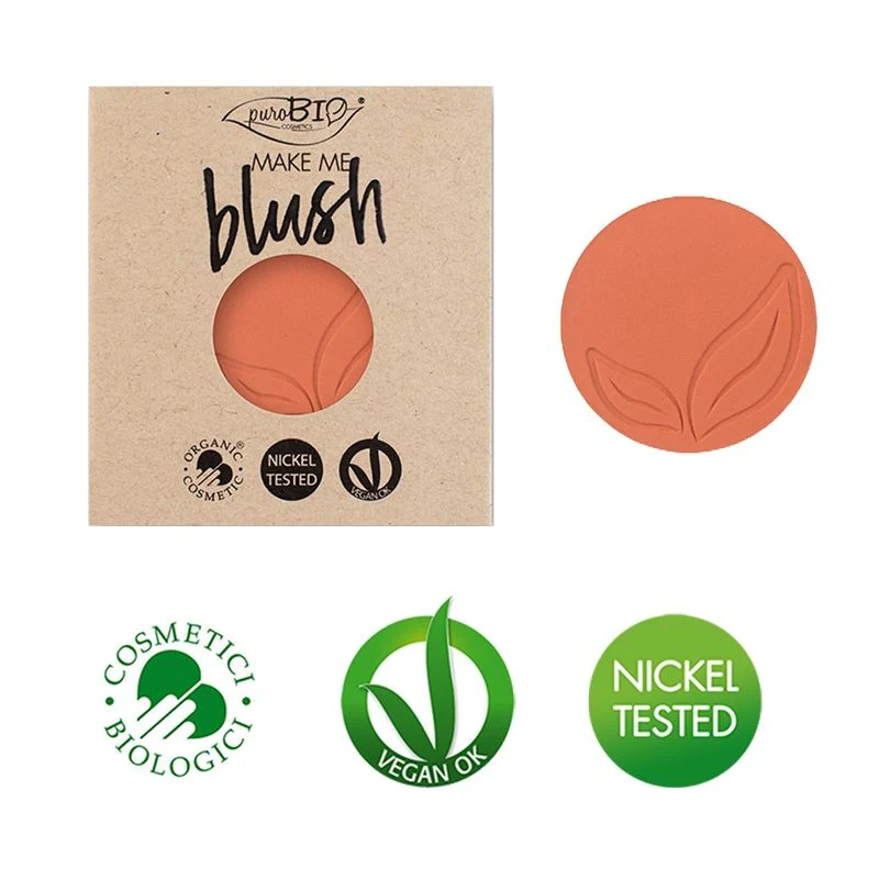PuroBio Cosmetics Blush n.04 mattone matte