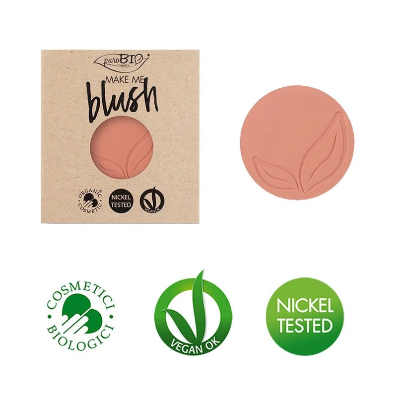 PuroBio Cosmetics Blush n.02 rosa corallo matte