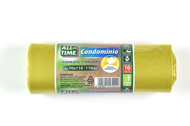 All Time - Sacco Cond. Giallo - 70X110x10
