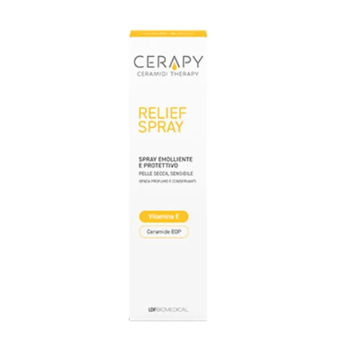 CERAPY RELIEF SPRAY EMOLLIENTE E PROTETTIVO PER PELLE SECCA E SENSIBILE SENZA PROFUMO E CONSERVANTI 100 ML
