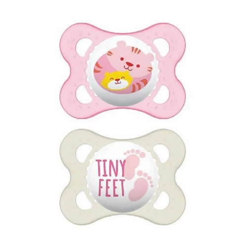 MAM SUCCHIETTO ORIGINAL 2-6 MESI SILICONE FEMMINA 2 PEZZI
