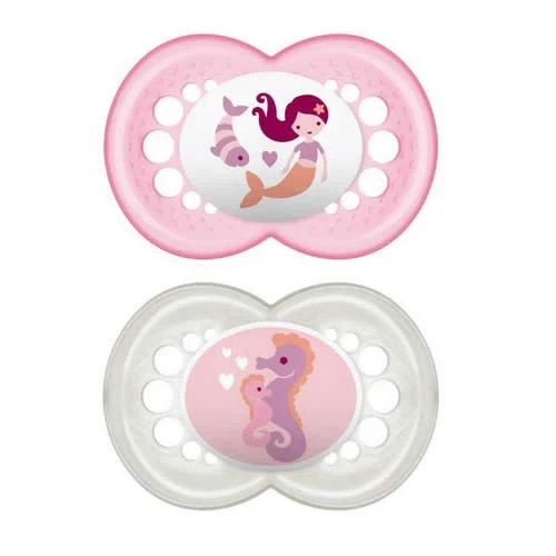 MAM ORIGINAL 6+ SILICONE FEMMINA 2 PEZZI