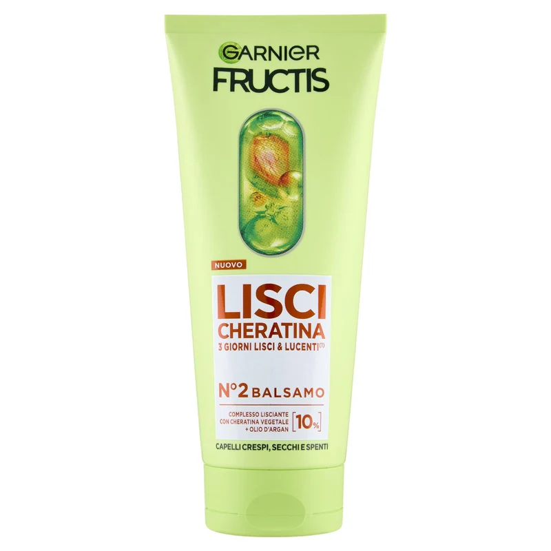 Fructis Lisci Cheratina - Balsamo per capelli lisci &lucenti a lungo