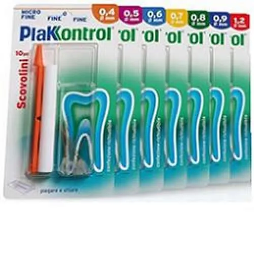 PLAKKONTROL MINIGRIP SCOVOLINO 0,4 MM 10 PEZZI