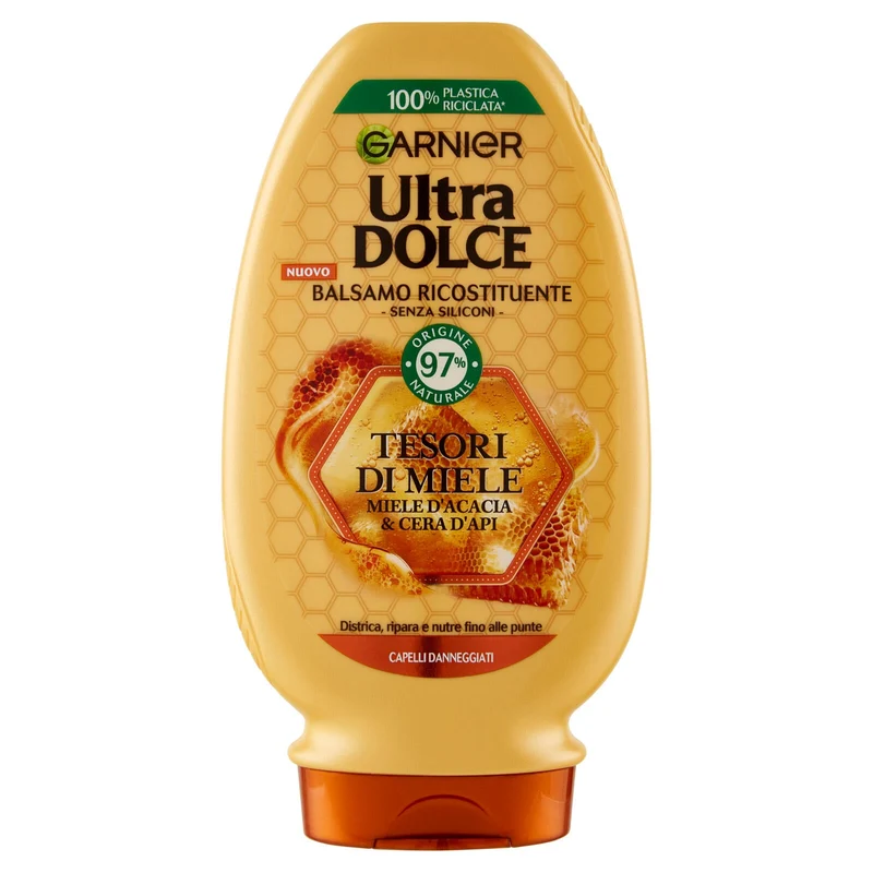Garnier Ultra Dolce Tesori di Miele, Balsamo Riparatore 200ML