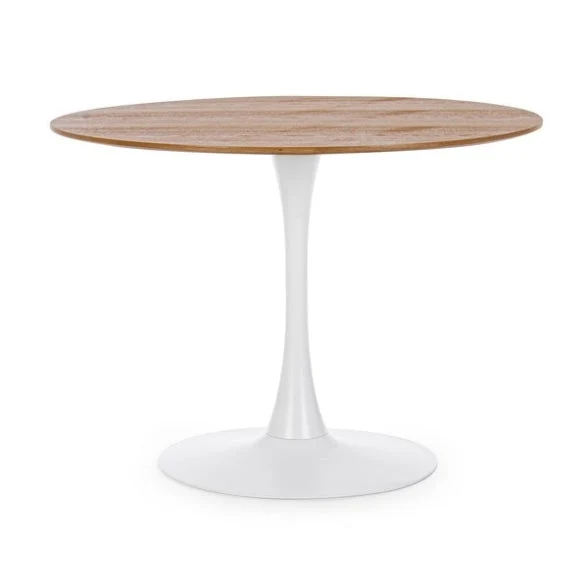 BIZ TAVOLO BLOOM TOP VENEER D 100 CM