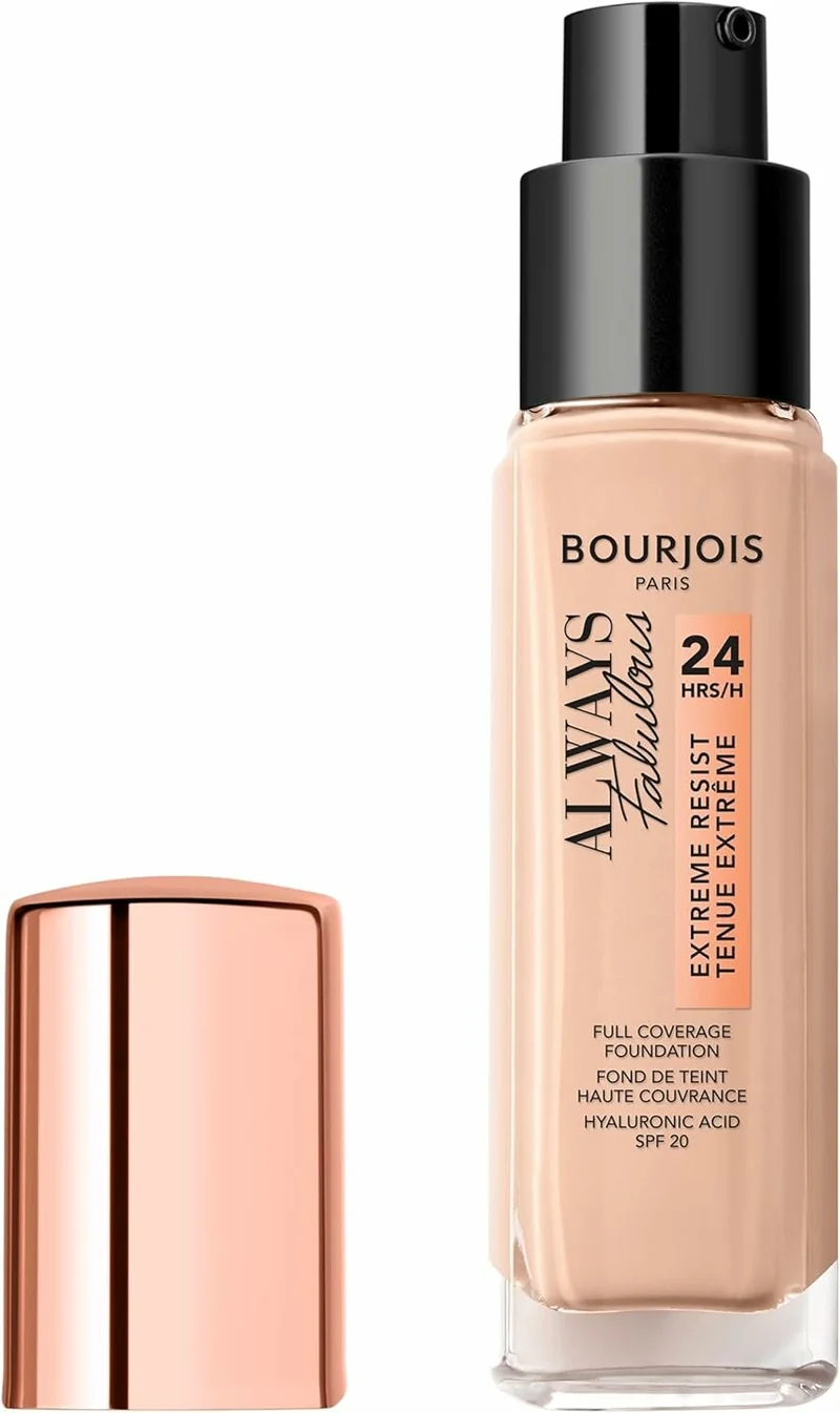 Bourjois Always Fabulous Fondotinta Coprente Liquido 105 Natural Ivory