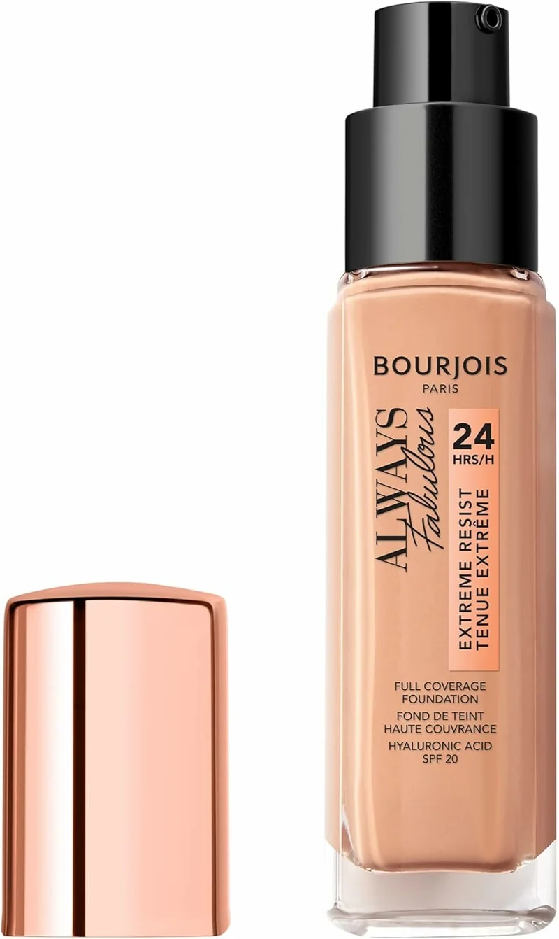 Bourjois Always Fabulous Fondotinta Coprente Liquido 300 Rose Sand