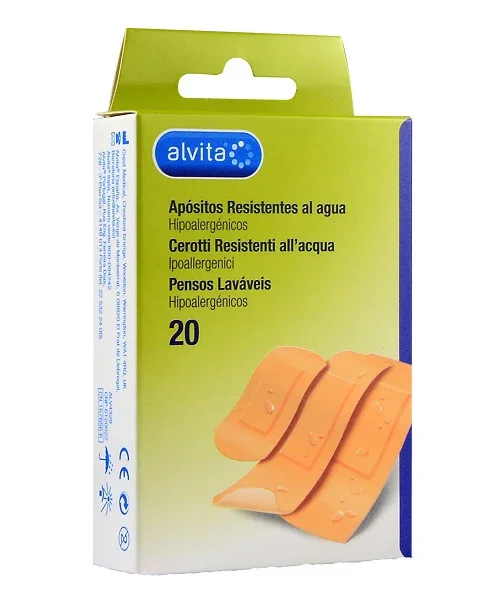 ALVITA CEROTTI IMPERMEABILE 20 PEZZI