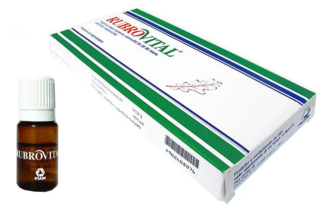 Rubrovital 7 flaconcini