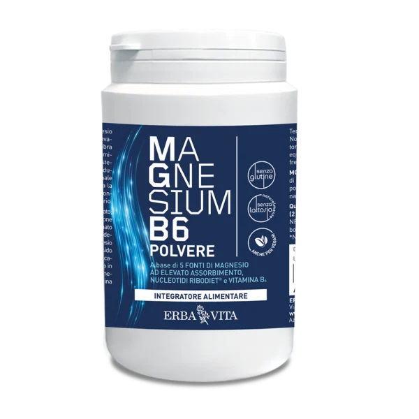 Erba Vita Magnesium B6 Polvere 200g