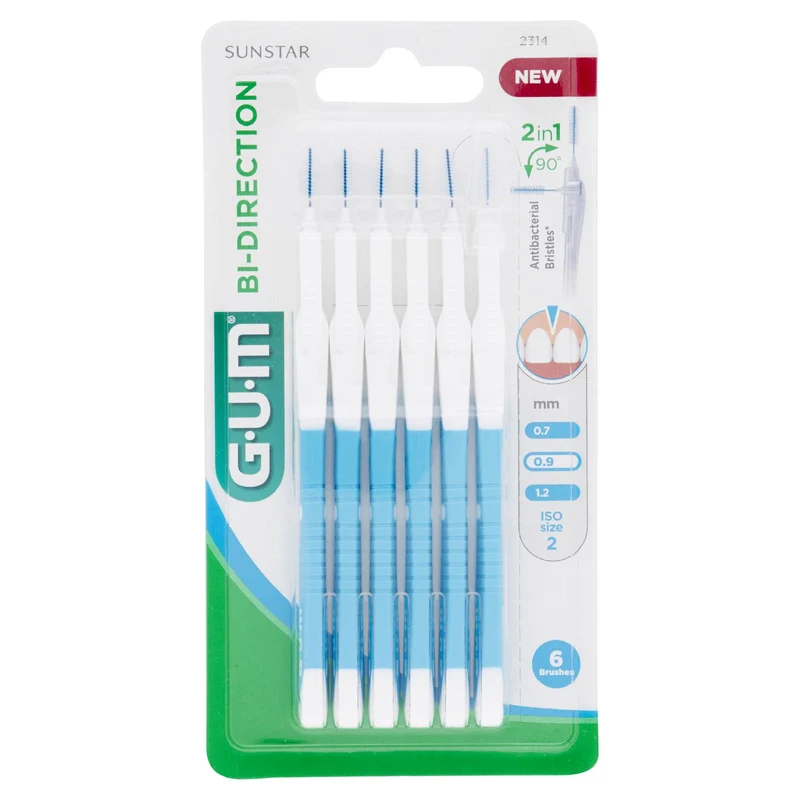 Gum Bi-Direction Scovolino mm 0.9 ISO Size 2 6 pz