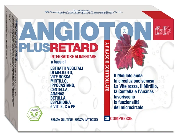 Angioton plus retard 30 compresse