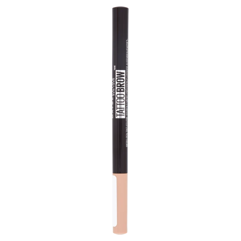 Maybelline New York Penna Sopracciglia Tattoo Brow, Risultato Definito, 100 Blonde