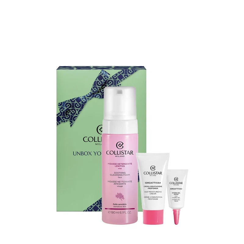 Cofanetto Mousse Detergente Lenitiva Viso 180ml