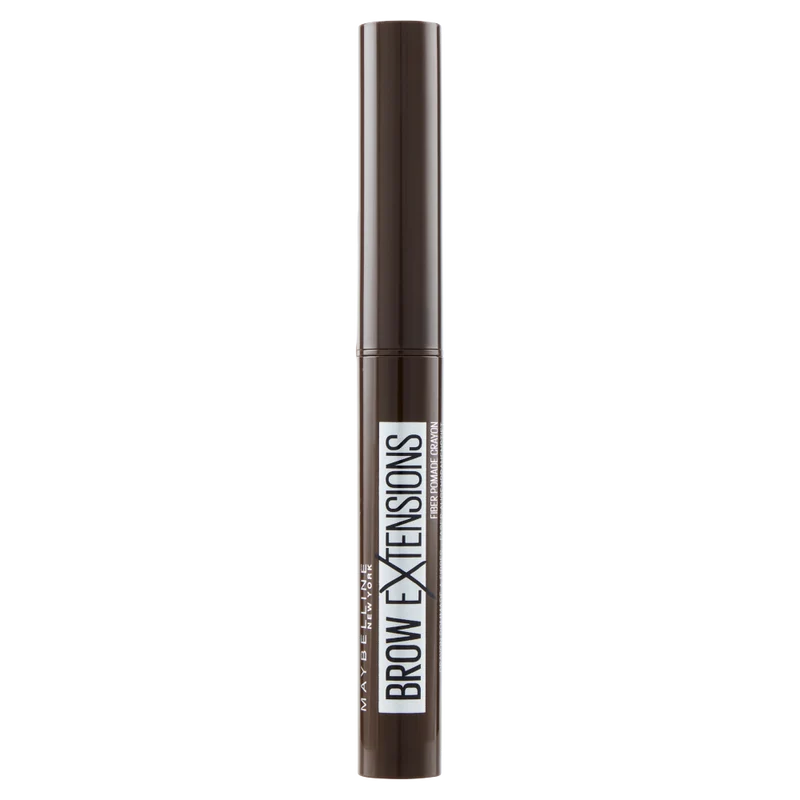 Maybelline New York Matita Sopracciglia Brow Xtension, Infoltisce le sopracciglia, 07 Black Brown