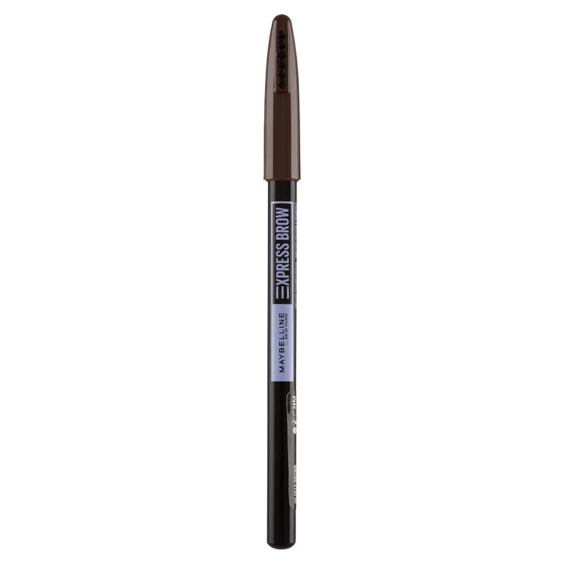 Maybelline New York Matita per Sopracciglia, Express Brow Shaping Pencil, 05 Deep Brown