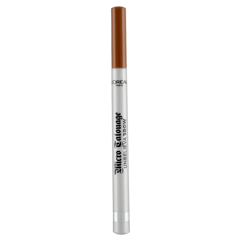 L'Oréal Paris Unbelievabrow Micro Tatouage, Pennarello per Sopracciglia, Effetto microblading, 6.32 Auburn