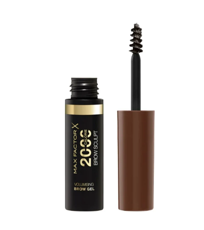 Max Factor 2000 Calorie Gel Fissante Per Sopracciglia Sculpt 004 Black Brown