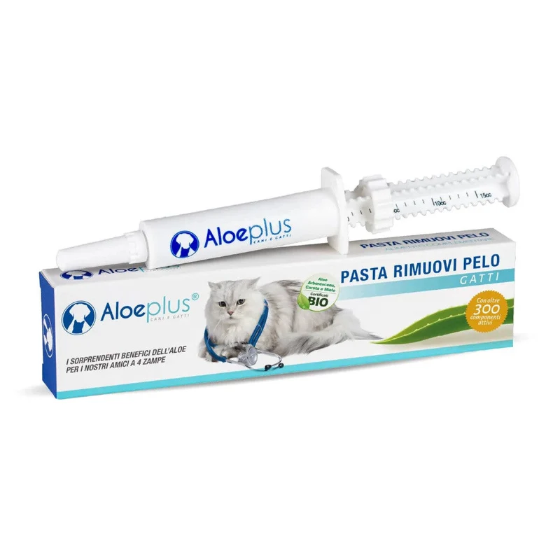 Hdr Aloeplus Pasta Rimuovi Pelo Gatti 15ml