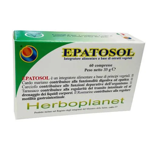 EPATOSOL 60 COMPRESSE