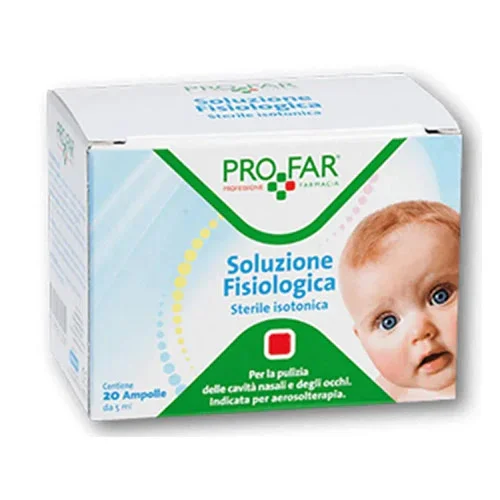Profar Soluzione fisiologica sterile isotonica 20 ampolle da 5 ml